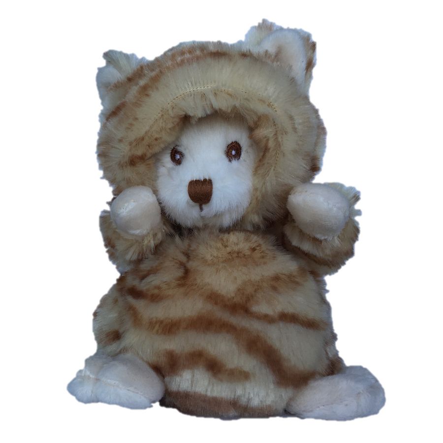 Bukowski Soft Toy Ziggy Bear Orange Cat front