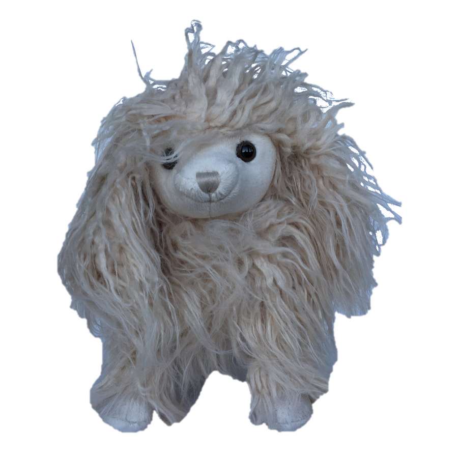 Bukowski Soft Toys White Poodle Ulysses front