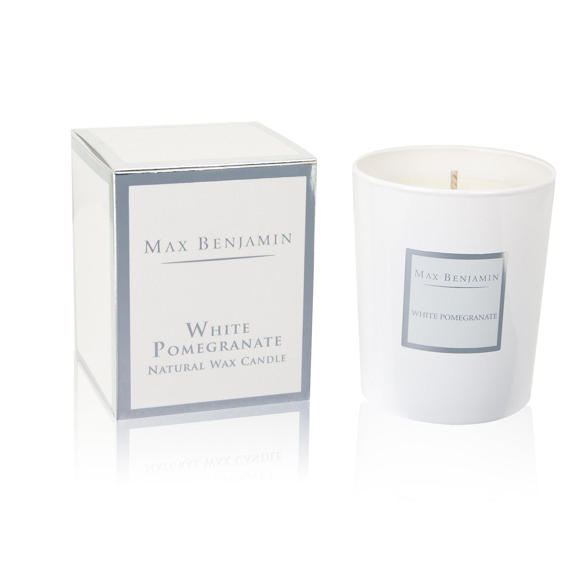 Max Benjamin Candle in Gift Box - White Pomegranate