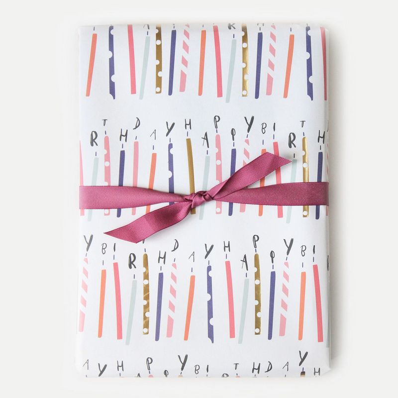 Candles Gift Wrap Paper GWL513