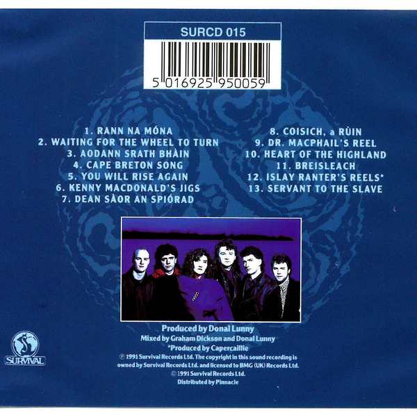 Capercaillie - Delerium - CD cover back