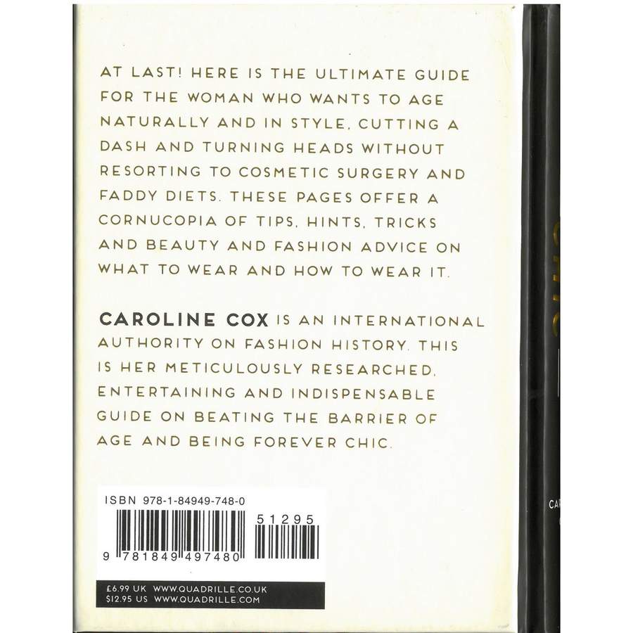 Caroline Cox - Forever Chic back cover