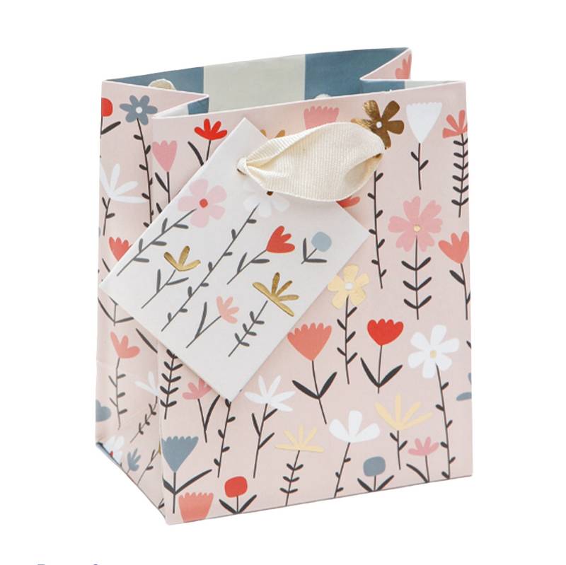 Caroline Gardner Fleur Floral Gift Bag Small GBP717 front