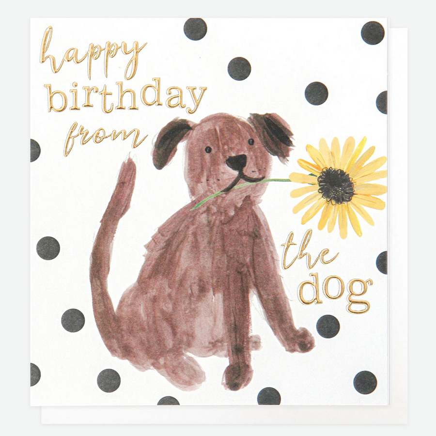 Caroline Gardner Happy Birthday From The Dog card PAI023