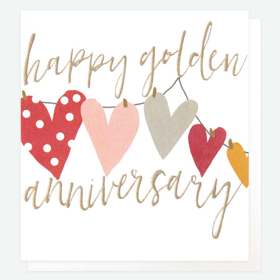 Caroline Gardner Happy Golden Anniversary QUI054