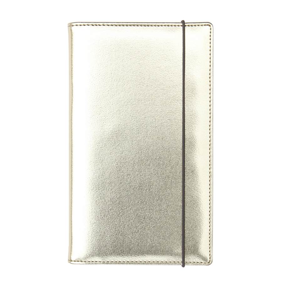 Caroline Gardner Metallic Gold Travel Wallet TRW105
