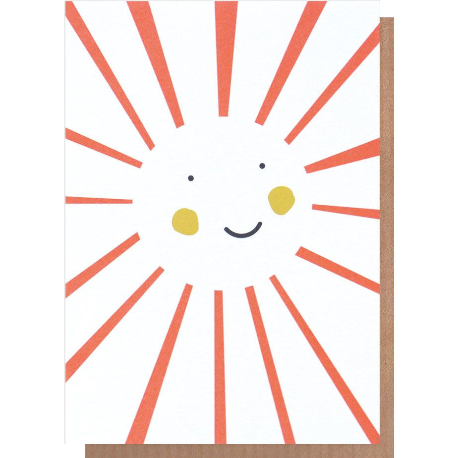 Neon Sunshine Card