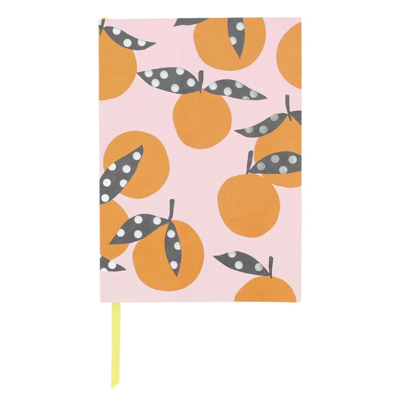 Caroline Gardner Oranges Cut-out A5 Notebook SBN100 front
