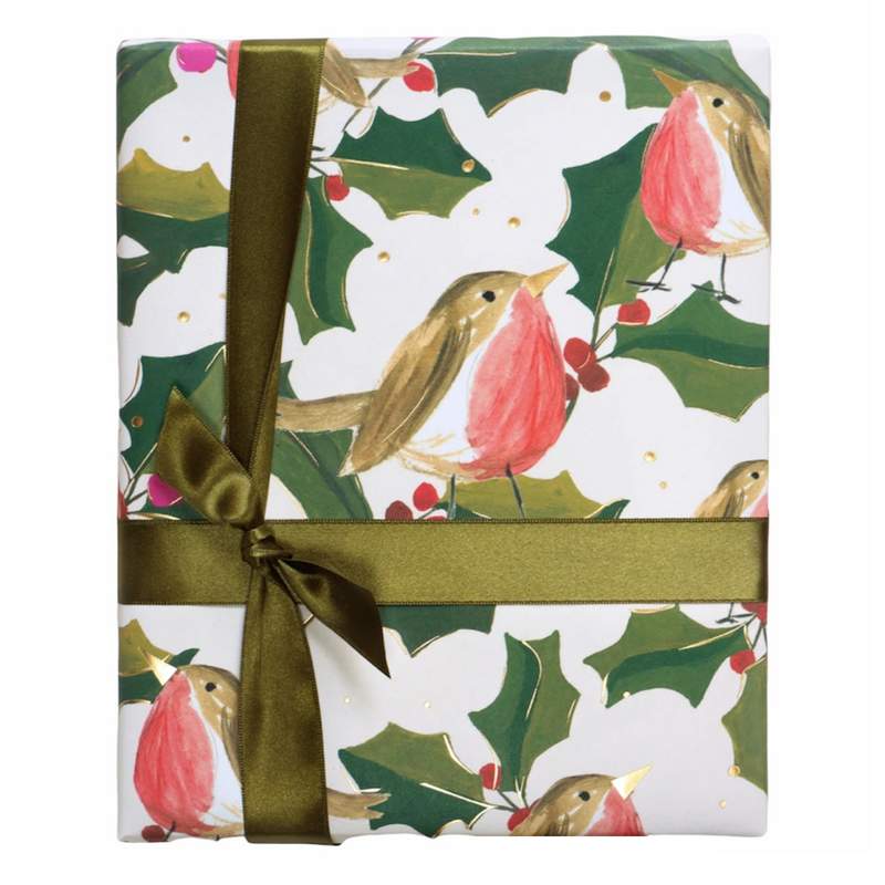 Painted Robins Gift Wrap