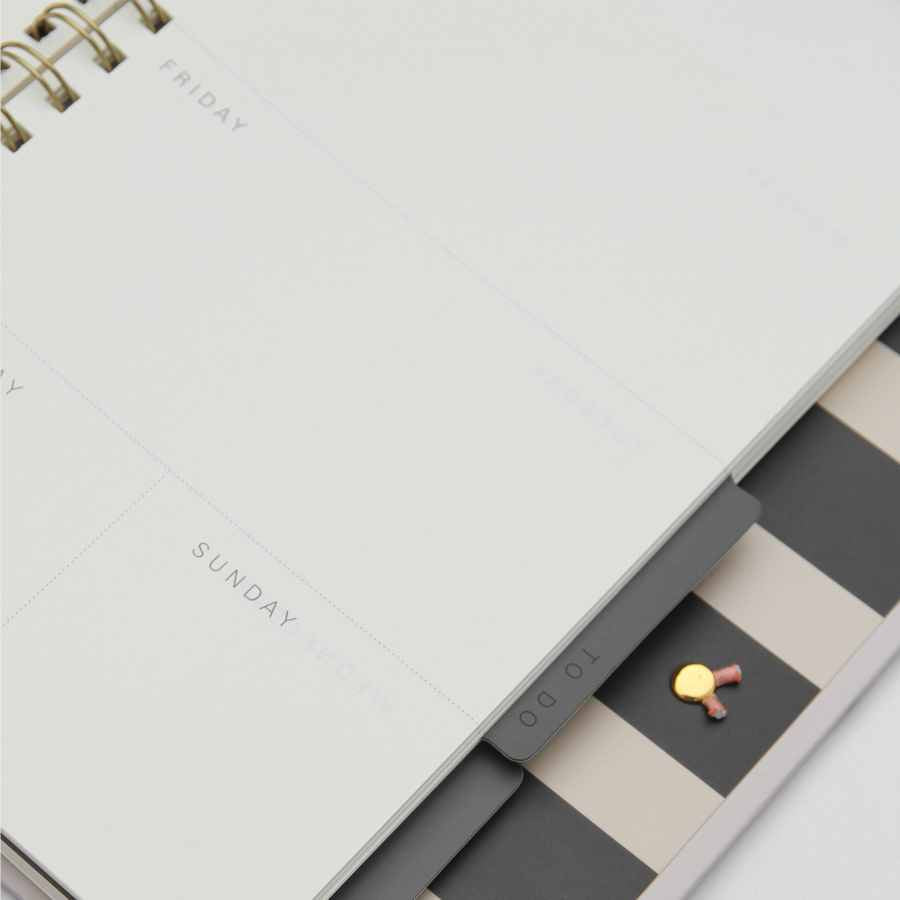 Caroline Gardner Scattered Spot Hardcover Organiser SPO101 detail