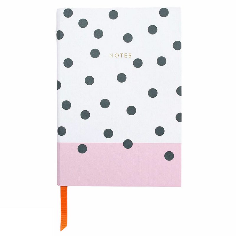 Caroline Gardner Scattered Spot Large Hardback Notebook CDB106 front