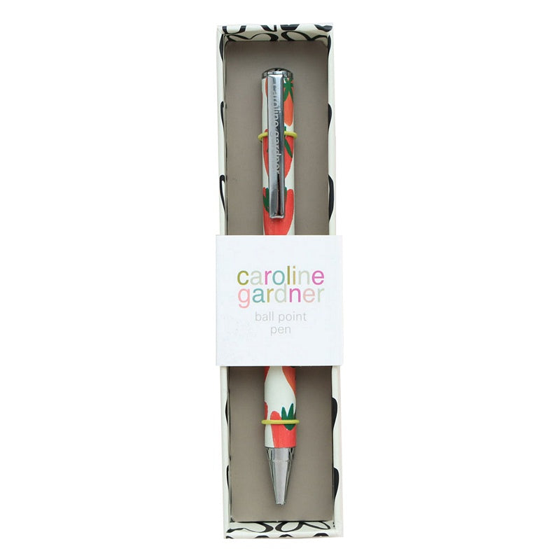 Strawberry Hearts Boxed Pen