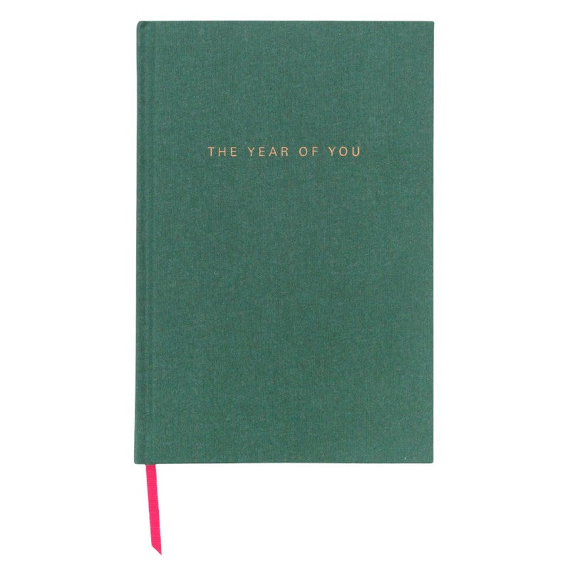 Caroline Gardner The Year Of You 365 Journal Green JRN103 front