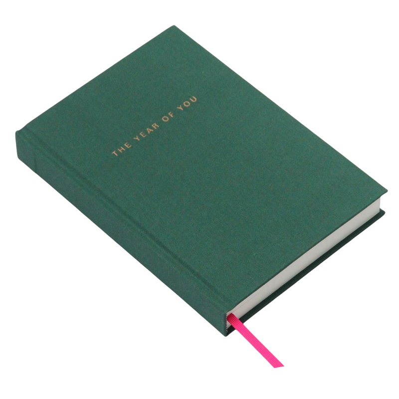 Caroline Gardner The Year Of You 365 Journal Green JRN103 side