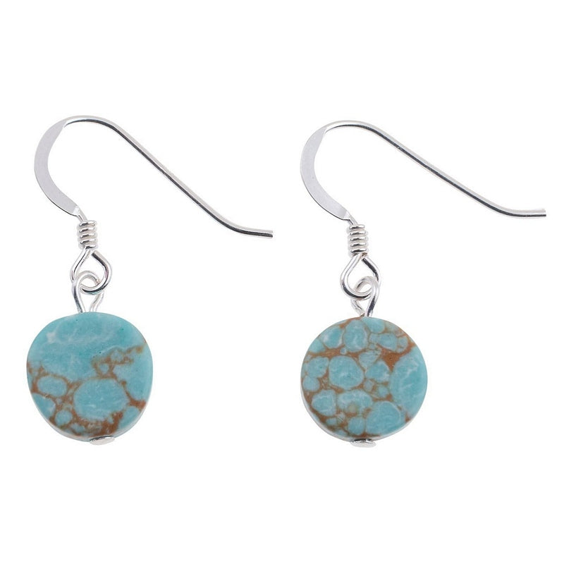 Carrie Elspeth Jewellery Turquoise Mosaic Coins Earrings EH1554 main
