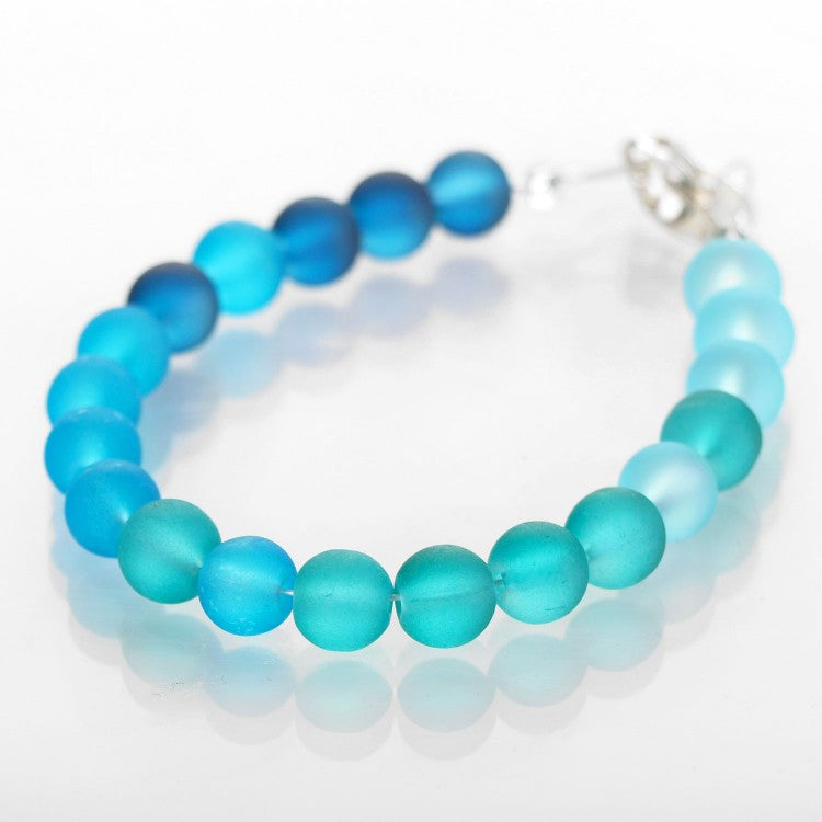 Carrie Elspeth Blues Frosted Galaxy Bracelet B1536 shadowed