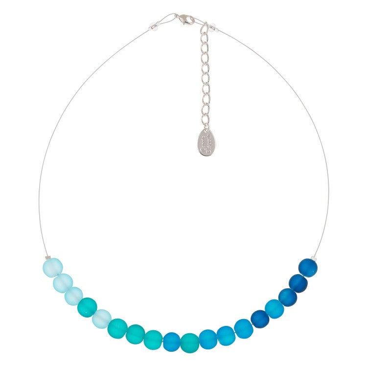 Carrie Elspeth Blues Frosted Galaxy Necklace N1536 main