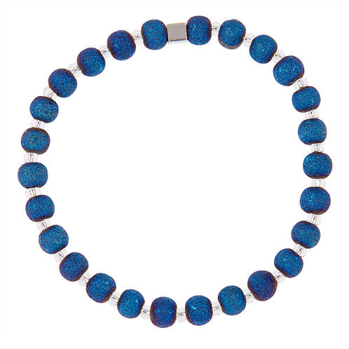 Carrie Elspeth Indigo Lava Bracelet B1412-1413