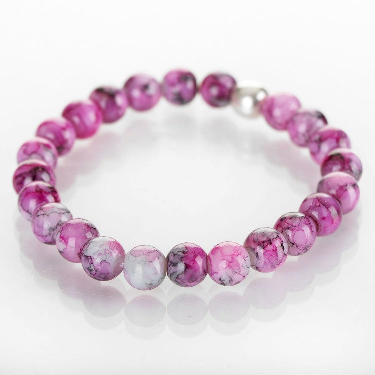 Carrie Elspeth Orchid Marbled Bracelet B1550 shadowed
