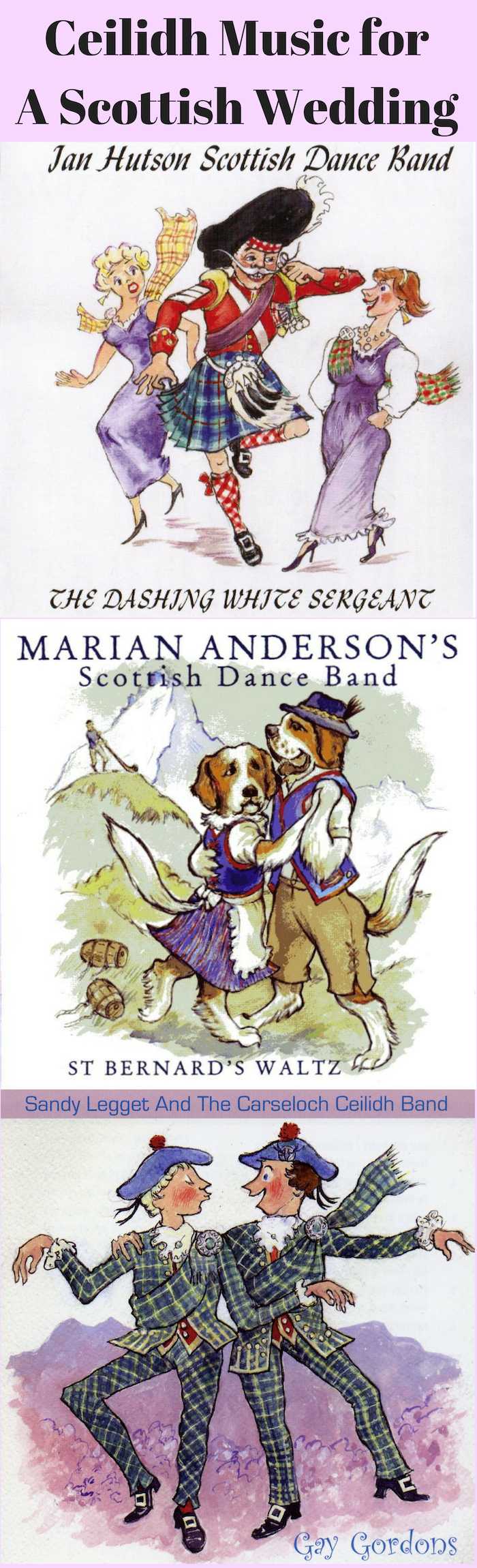 Ceilidh Music CDs For A Scottish Wedding Dance