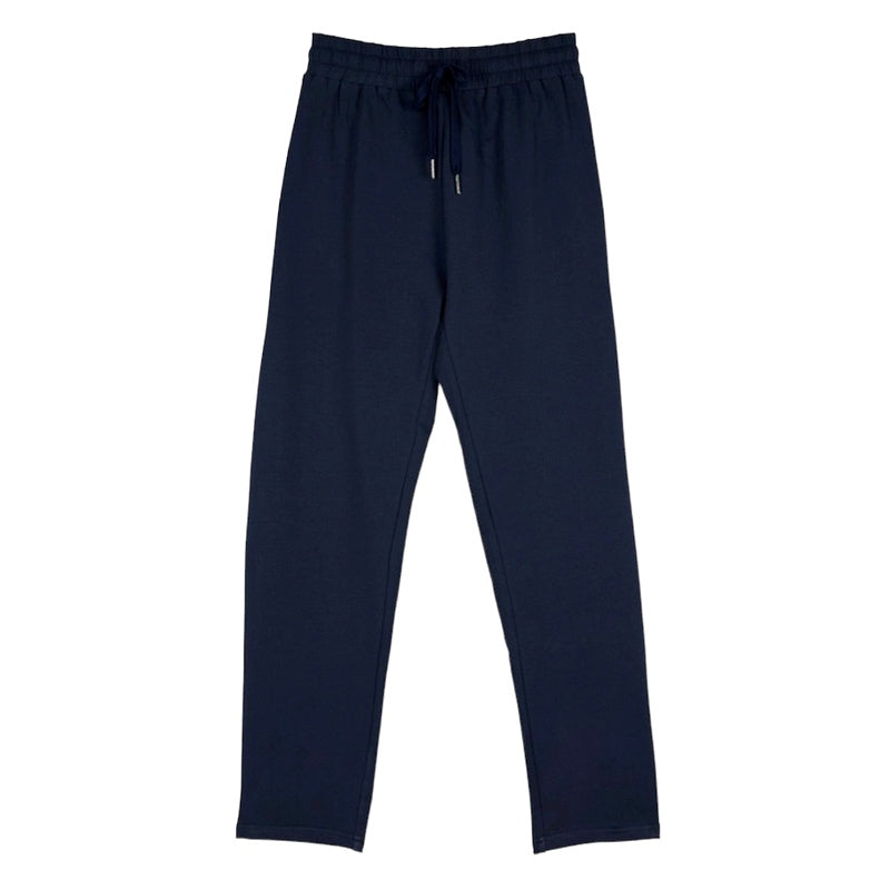 Chalk Clothing Marnie Cotton Trousers Navy front
