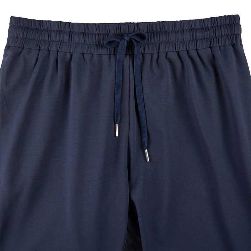 Chalk Clothing Marnie Cotton Trousers Navy waistband