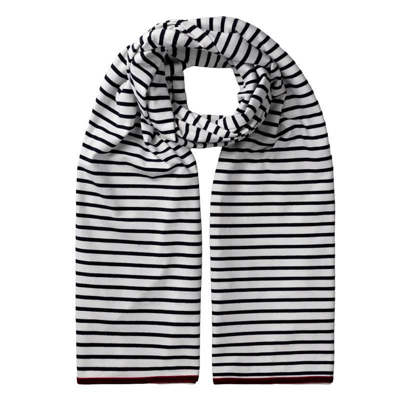 Chalk Clothing Sally Striped Scarf Navy Blue main