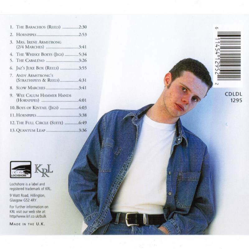 Chris Armstrong Quantum Leap CDLDL1295 CD track list