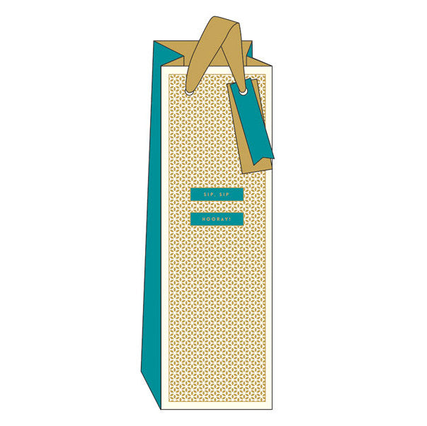 Classic Foiled Bottle Bag GB130