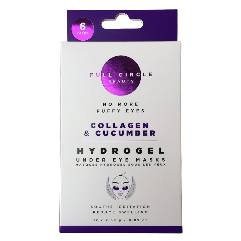 Collagen & Cucumber Hydrogel Under Eye Masks front