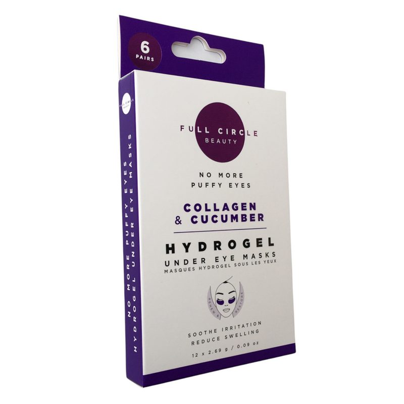 Collagen & Cucumber Hydrogel Under Eye Masks side