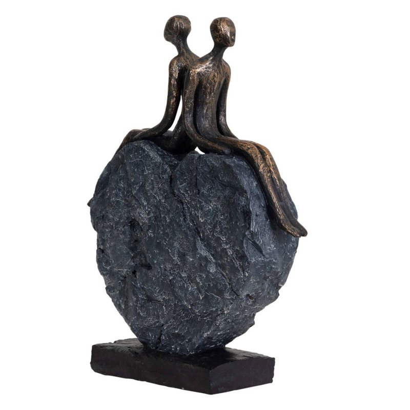 Couple's Love Heart Sculpture 703941 side