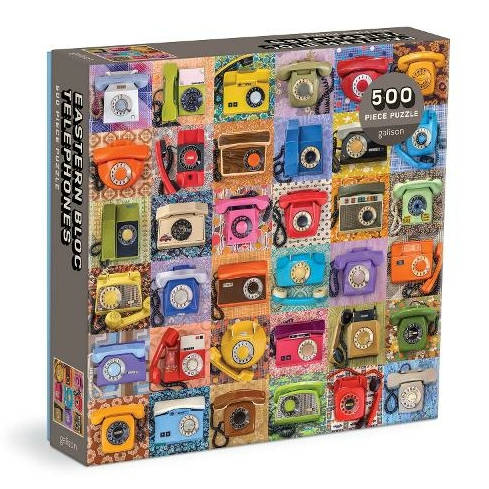Eastern Bloc Telephones 500 Piece Puzzle
