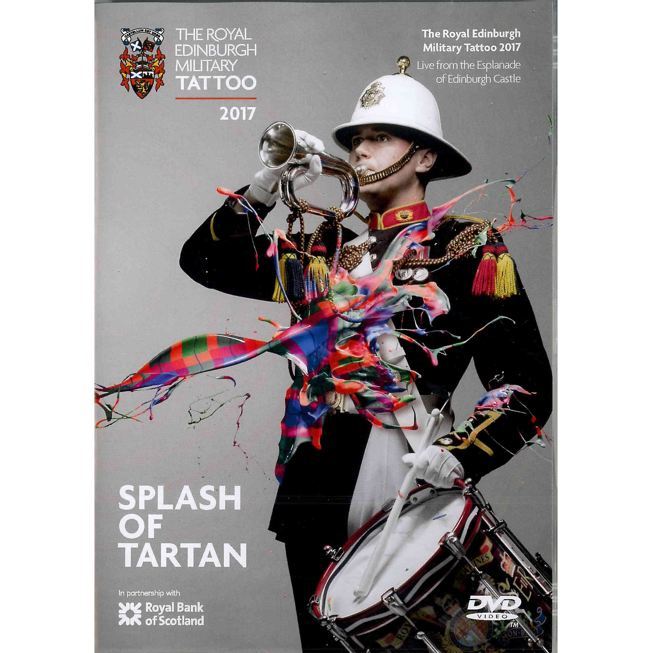 Edinburgh Military Tattoo 2017 DVD front cover