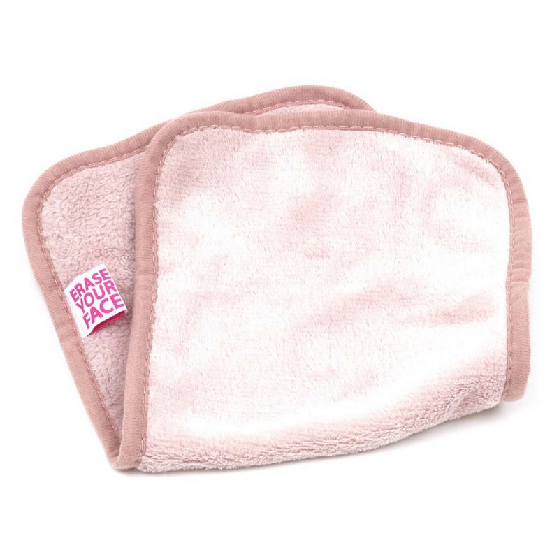 Erase Your Face Eco Makeup Removing Cloth Pastel Pink