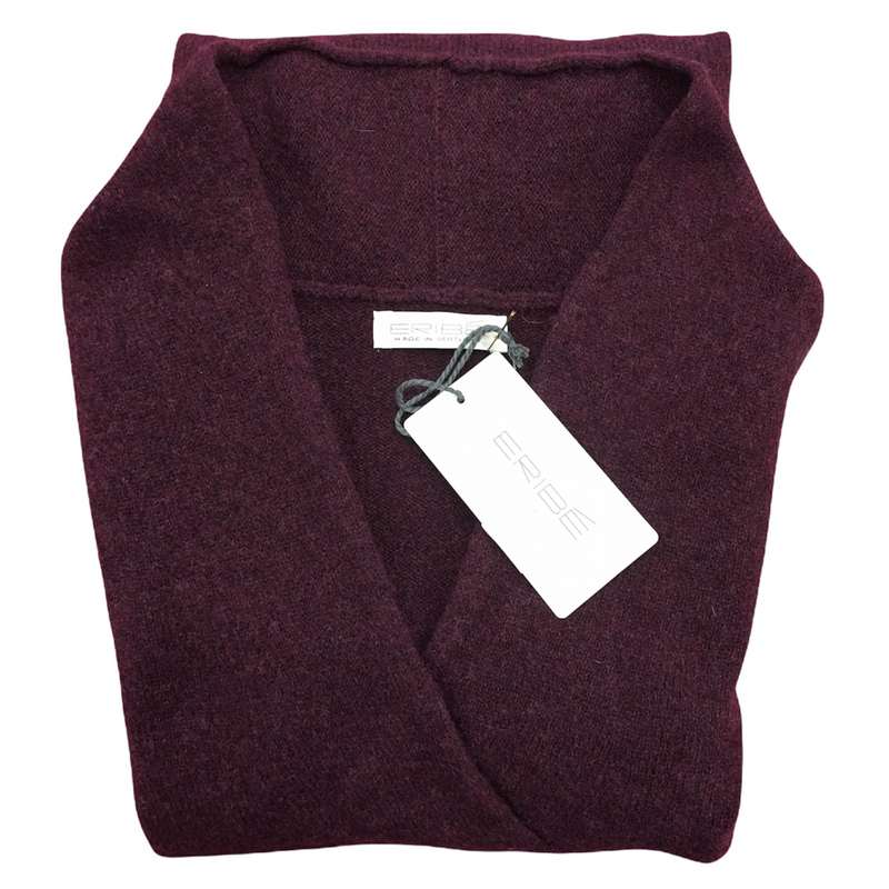 Eribe Knitwear Corry Dress Black Grape folded