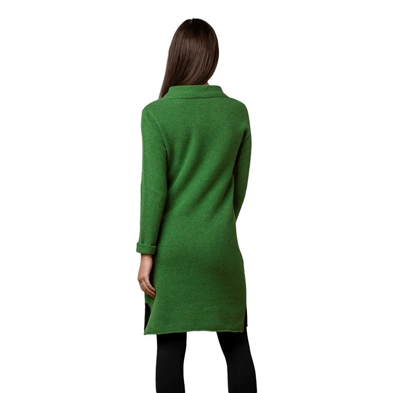 Eribe Knitwear Corry Dress Watercress D4126 back