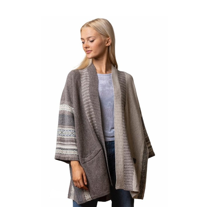 Montrose Blanket Coat in Edleweiss