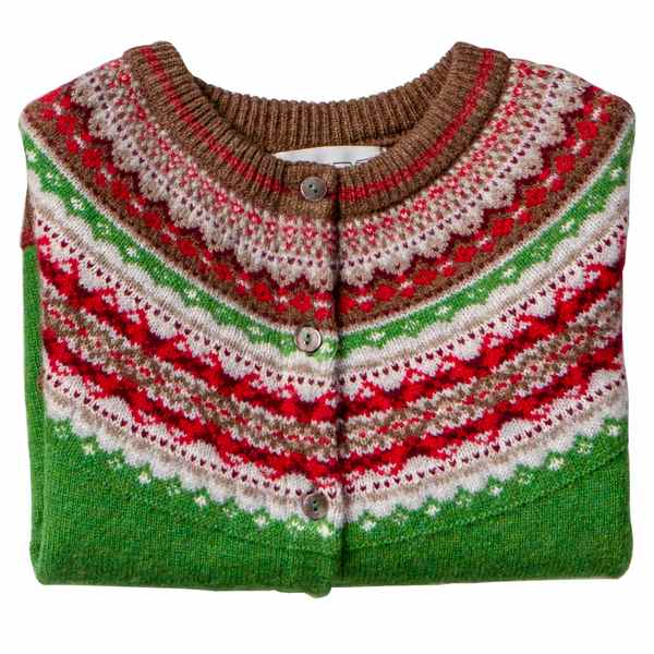 Eribe Alpine Cardigan Watercress Yoke