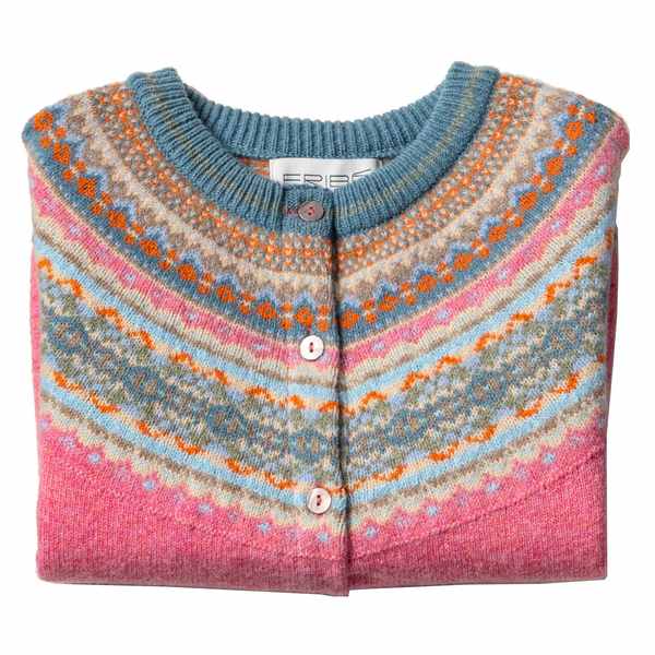 Eribe Alpine Cardigan in Nougat Yoke