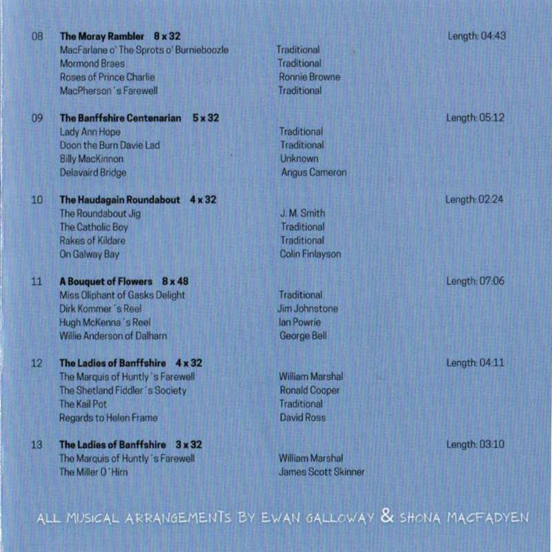 Ewan Galloway & Shona McFadyen - A The Best Again Fae Banffshire CD inside 2