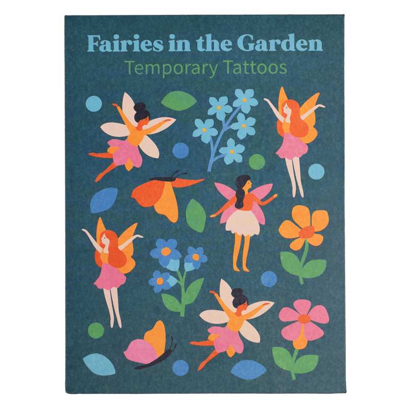 Fairies In The Garden Temporary Tattoos 29308 front