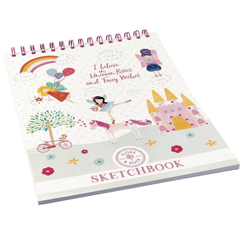 Fairy Unicorn Ringbound Sketchbook 35P2469