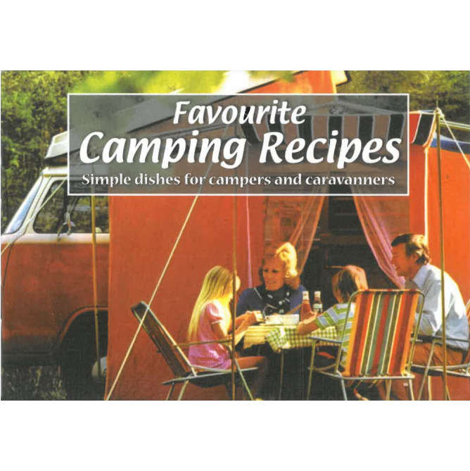 Favourite Camping Recipes paperback book