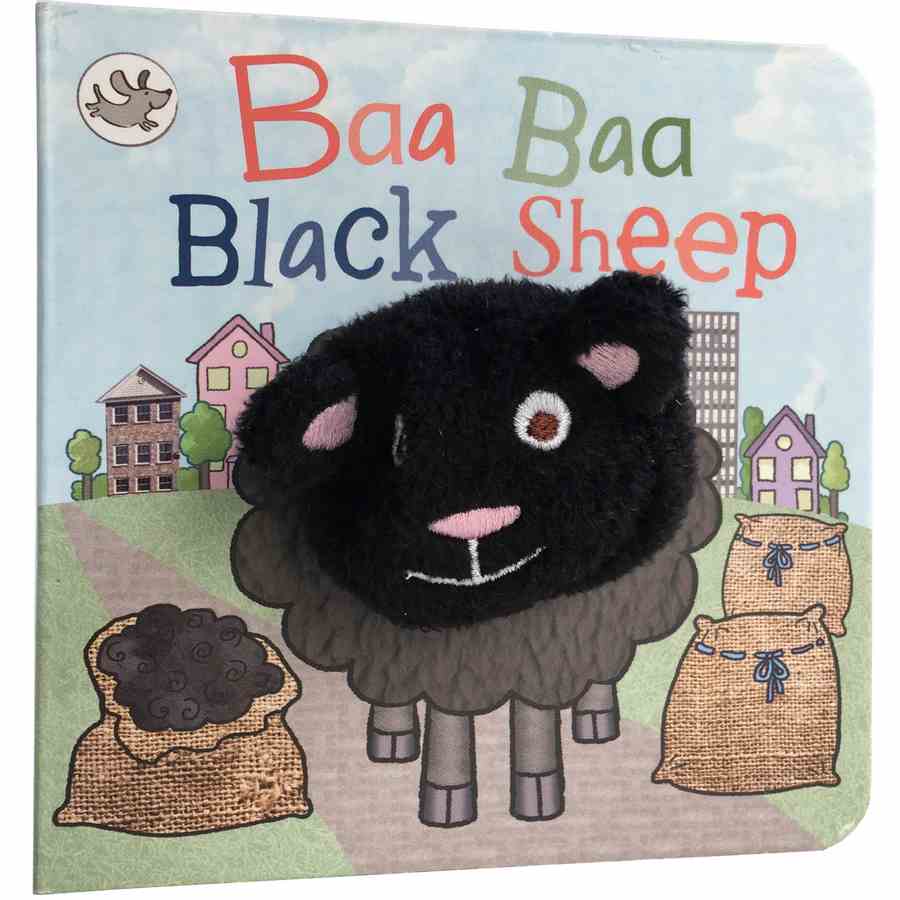 Finger Puppet Chunky Book - Baa Baa Black Sheep front