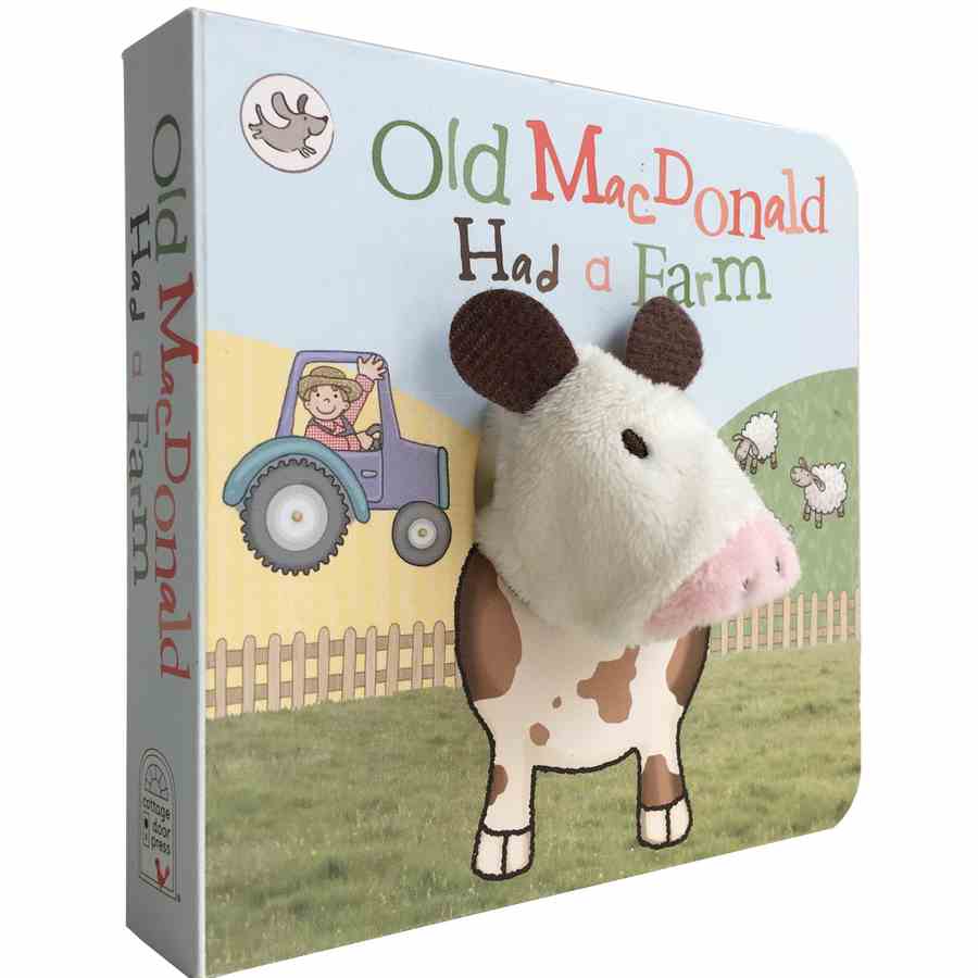 Finger Puppet Chunky Book - Old MacDonald Had A Farm angled
