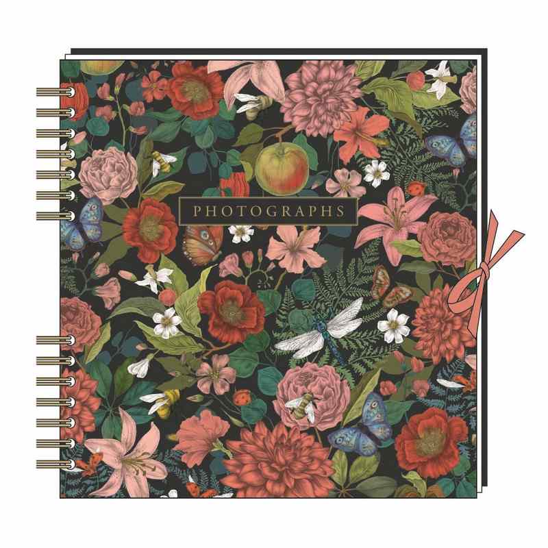 Floral Photograph Album