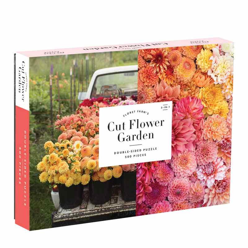 Floret Farm’s Cut Flower Garden Double-sided 500pc Jigsaw Puzzle front