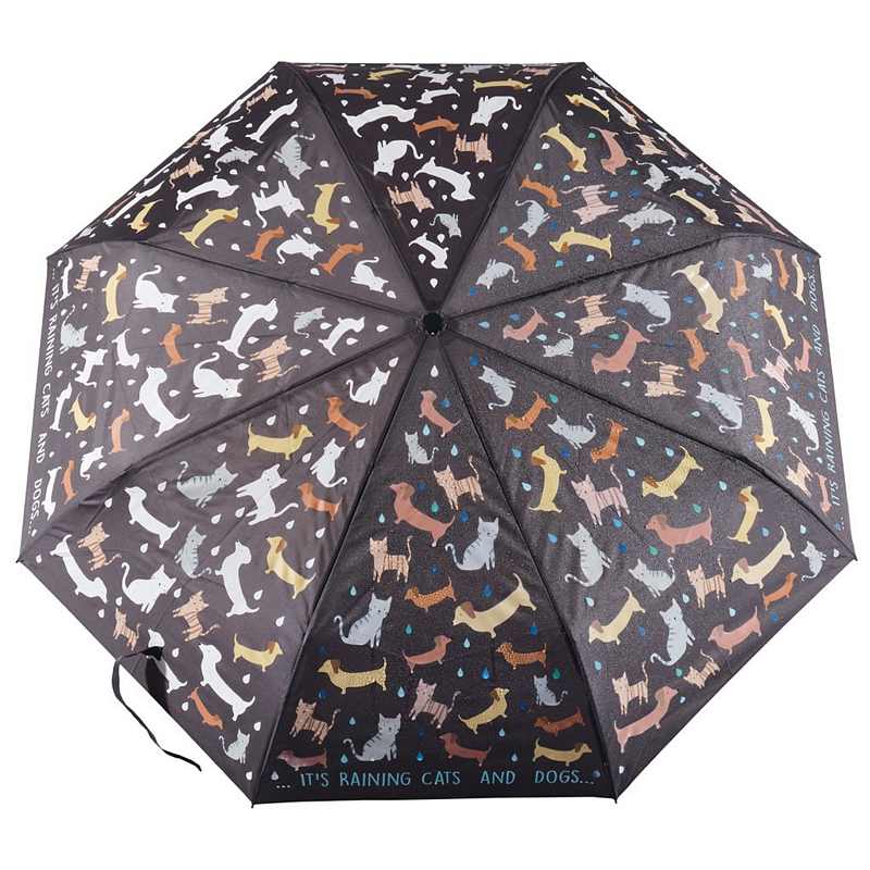 Floss & Rock Colour Changing Umbrella Cats & Dogs 40P3608 main
