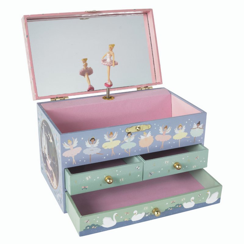 Floss & Rock Enchanted Musical Jewellery Box 43P6389 open
